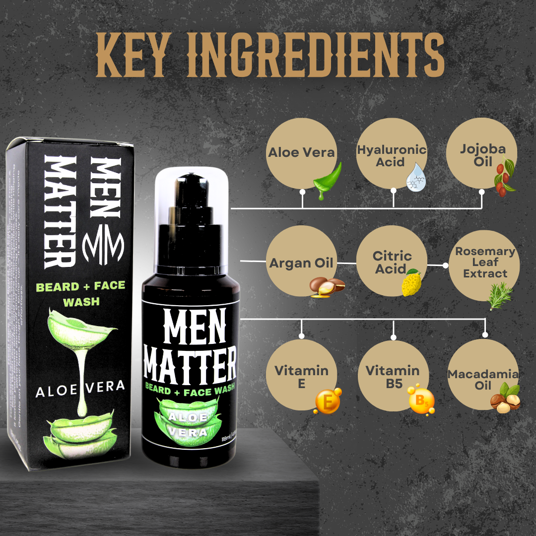 Premium Beard Wash - Aloe Vera 118ml