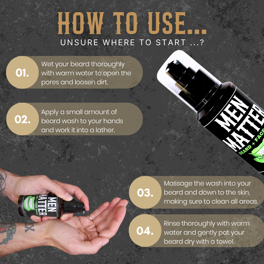 Premium Beard Wash - Aloe Vera 118ml