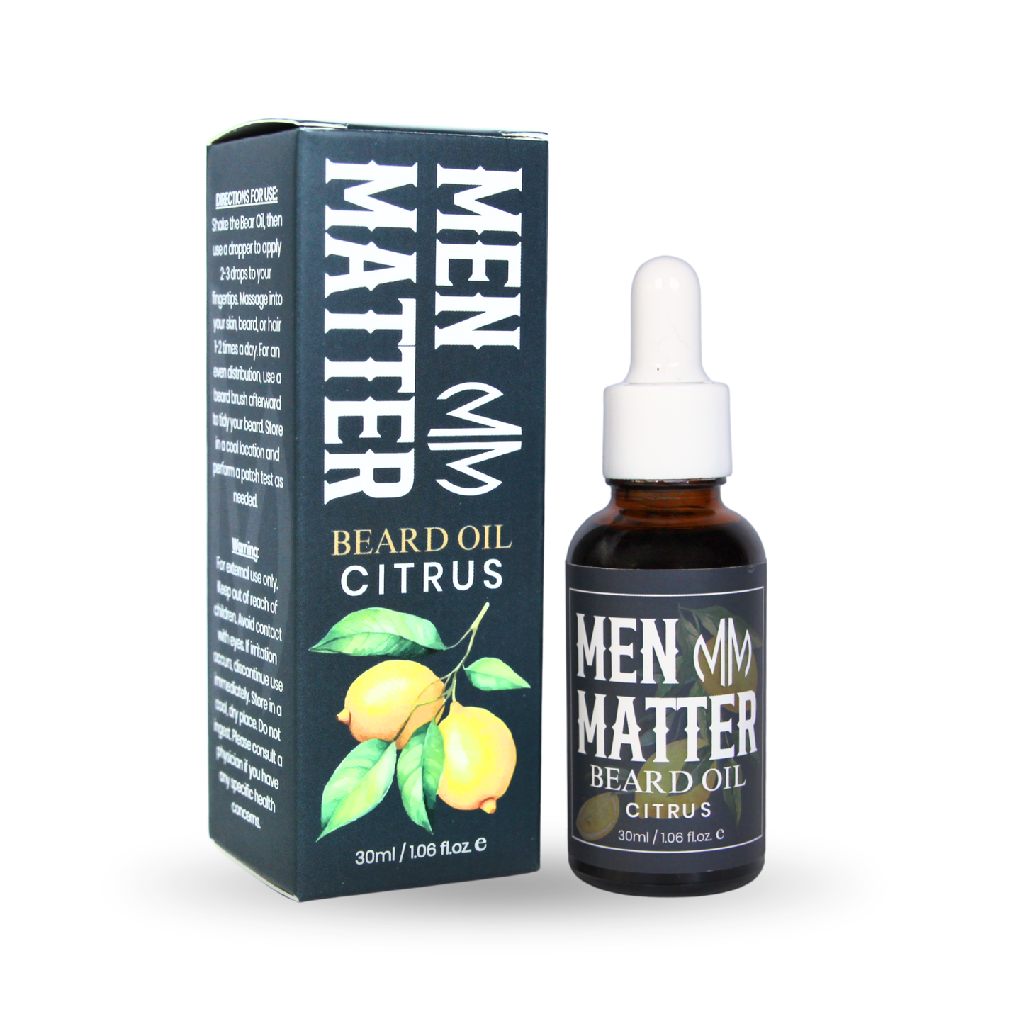 Premium Beard Oil - Citrus 30ml