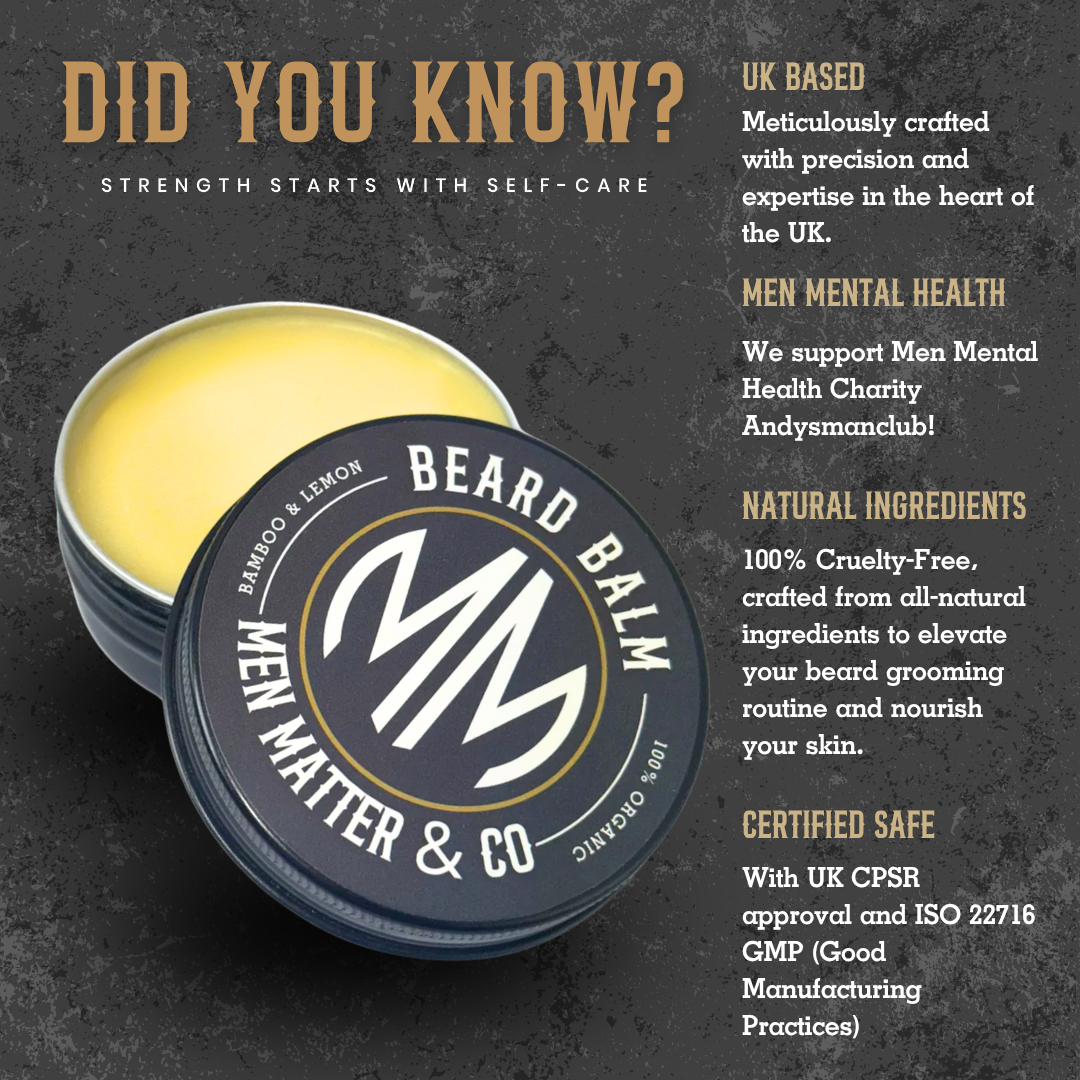 Premium Beard Balm - Bamboo & Lemongrass 70g