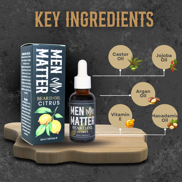 Premium Beard Oil - Citrus 30ml second image