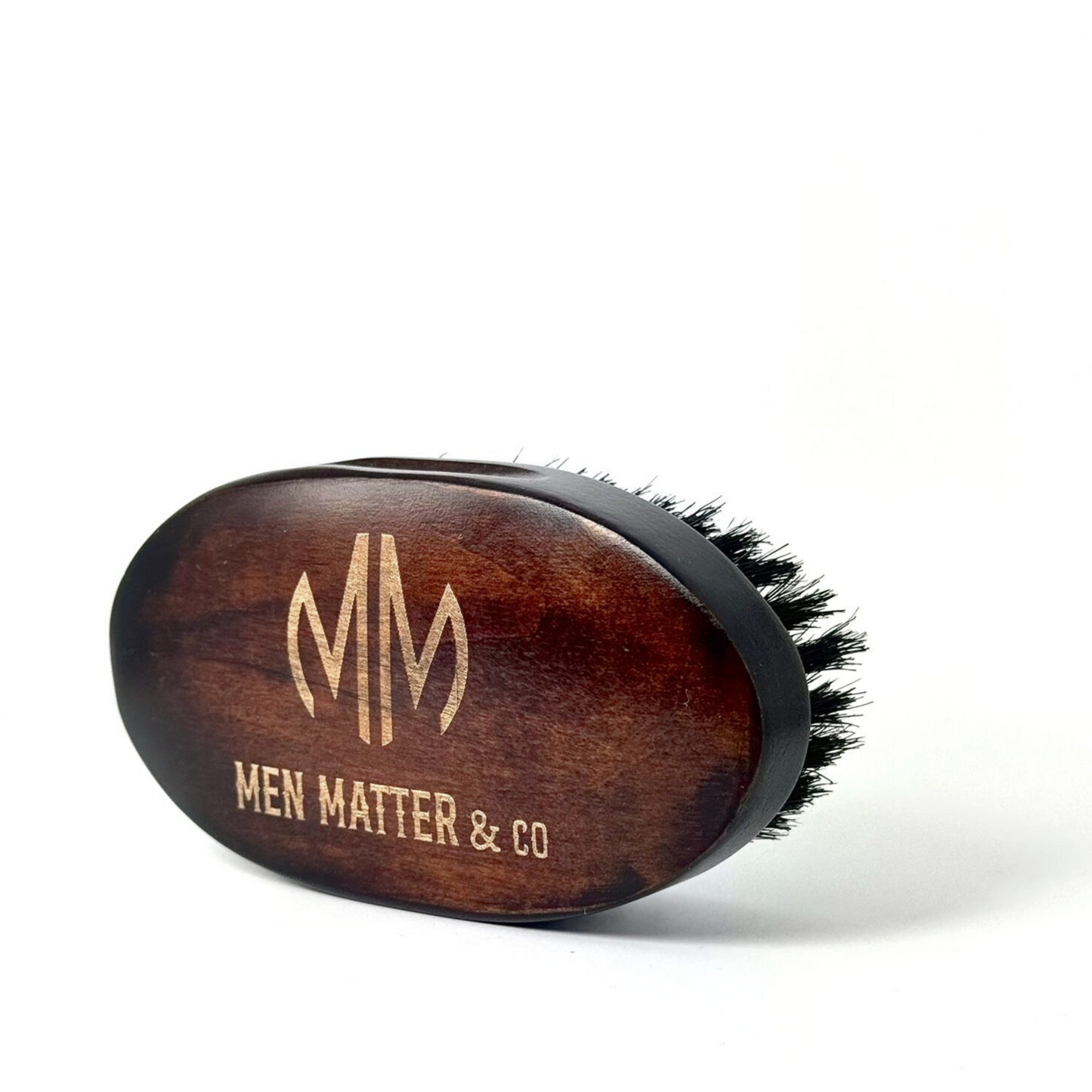 Men Matter & Co The Grooming Duo - Beard Brush & Comb Set for Complete Beard Care