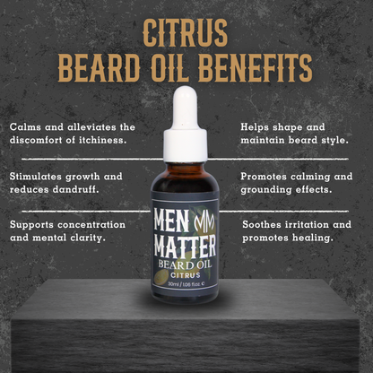 Premium Beard Oil - Citrus 30ml